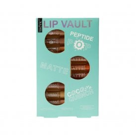 Technic Lip Vault Gift Set3 x 1.8ml Mini Peptide Pop Lip Glosses, 3 x 1.8ml Mini Matte Liquid Lipsticks, 3 x 1.8ml Mini Coco Quench Gloss Serums