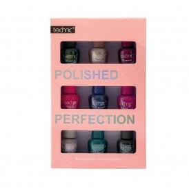 Technic Polished Perfection Nails Gift Set9 x 4ml Nail Varnishes