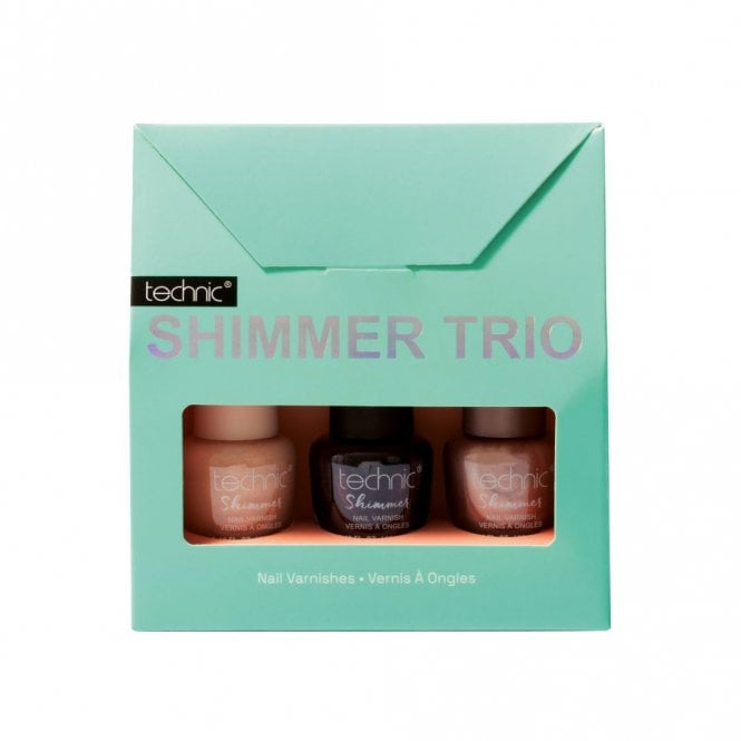Technic Shimmer Trio Nail Gift Set3 x 12ml Shimmer Nail Varnishes
