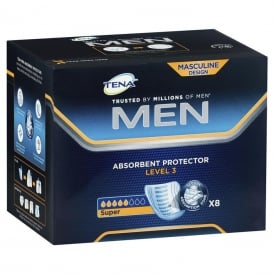 Tena For Men Pads Level 3   8 Pack