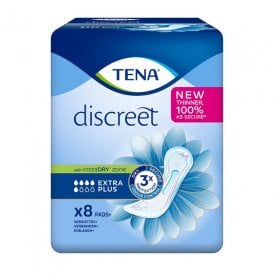 Tena Lady Discreet Extra Plus 8 Pack