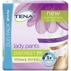 Tena Pants Silhouette Medium Size Duo Pack 12