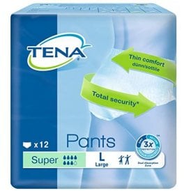 Tena Pants Super Large 12 Pack