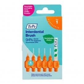 Tepe Interdental Brush 0.45 Orange 6's