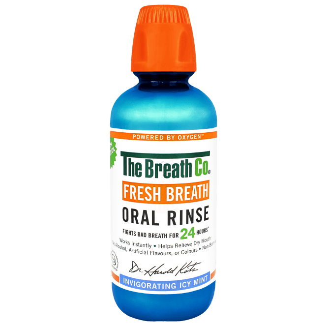 The Breath Co Icy Mint Oral Rinse 500ml