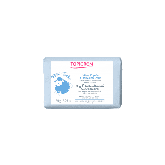 Topicrem Baby My 1St Gentle Ultra-Rich Cleansing Bar Soap 150G