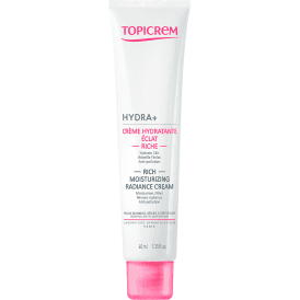 Topicrem Hydra+ Radiance Moisturising Rich Cream 40ml