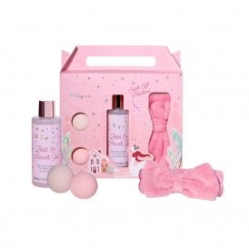Utopia Headband Gift Set200ml Bath & Shower Gel, 2 x 50g Bath Fizzers, Headband