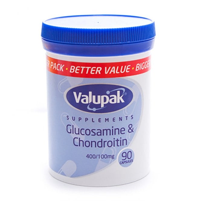 Valupak Glucosamine & Chondroitin 400/100Mg Tablets 90's