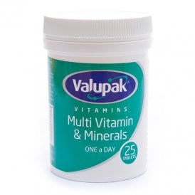 Valupak Multivitamins & Minerals Tablets 30's
