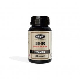 Valupak Vitamin B6 Tablets 50mg 30's