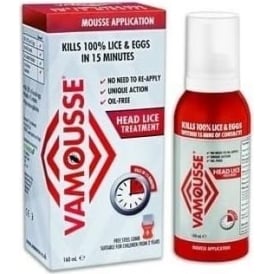 Vamousse Head Lice Treatment  160ml