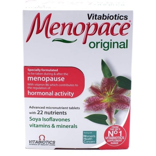 Vitabiotics Menopace Caplets 30 Pack