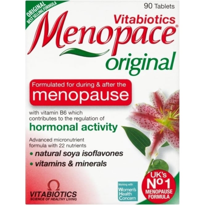 Vitabiotics Menopace Caplets 90 Pack