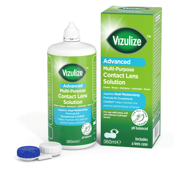 Vizulize All In One Contact Lens Solution 360ml