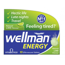 Wellman Energy Lime 10 Tablets
