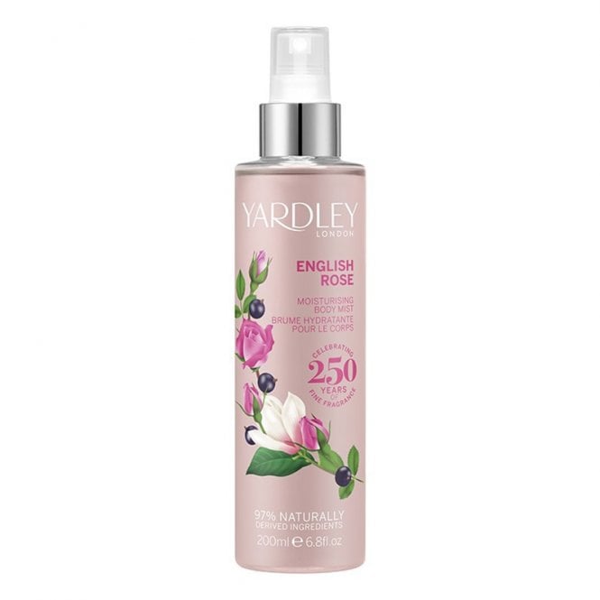 Yardley English Rose Fragrance Mist 200ml
