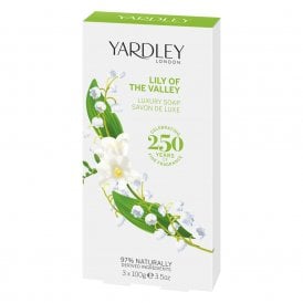 Yardley Lily Of The Valley Soap 3 x 100g